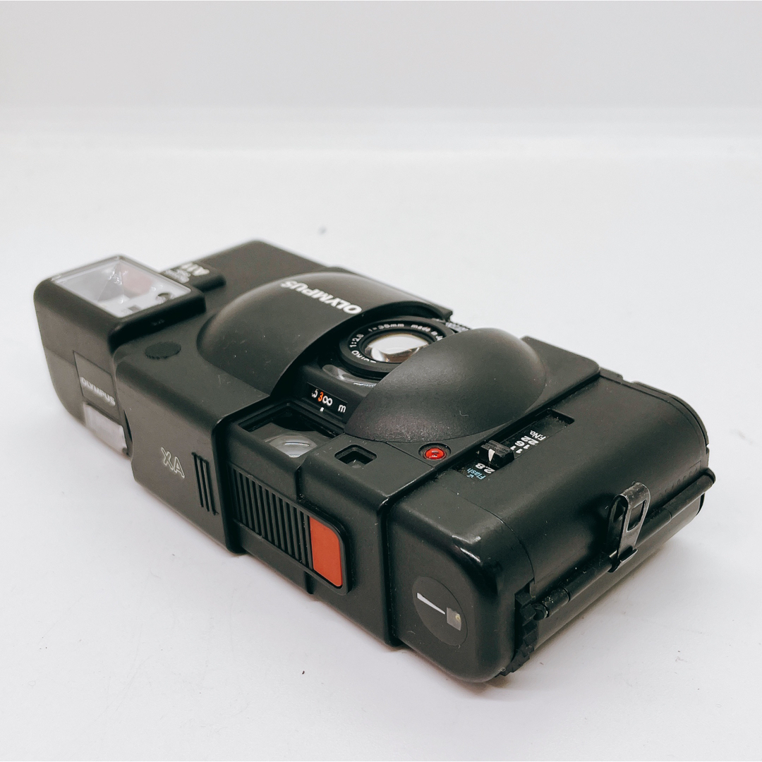 濃いピンク系統 【完動品】Olympus XA フィルムカメラ コンパクト
