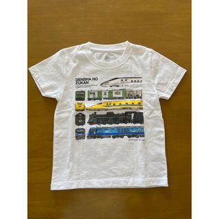 グラニフ(Design Tshirts Store graniph)の未使用　グラニフ　でんしゃのずかん　Tシャツ　110(Tシャツ/カットソー)