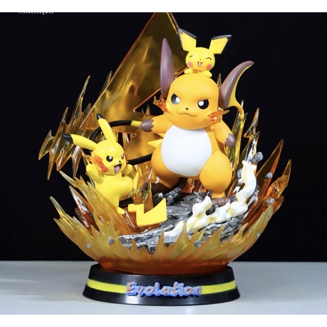 ライチュウポケモン  pvc フィギュア