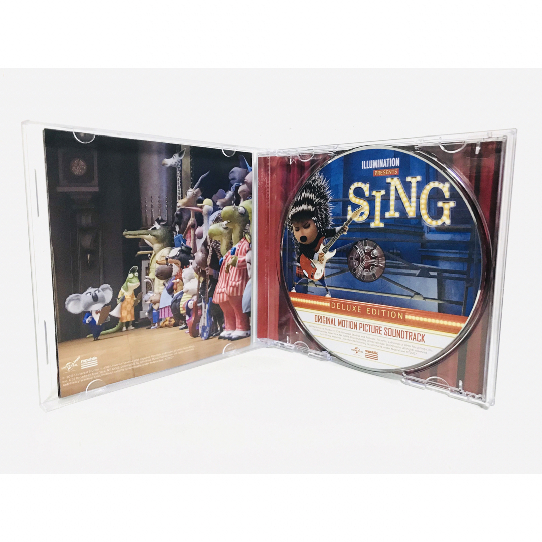 【新品同様】映画『シング／SING』サウンドトラック／サントラCD／ユニバーサル エンタメ/ホビーのCD(映画音楽)の商品写真