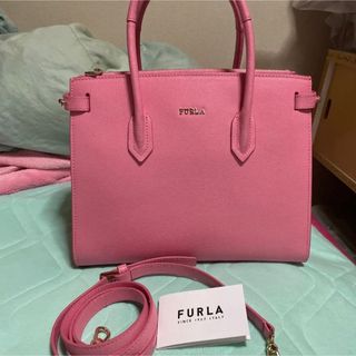 Furla - フルラ ハンドバッグ ショルダー ピンクの通販 by クスクス's