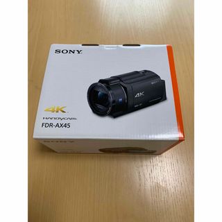 SONY - ソニー 4K ビデオカメラ Handycam FDR-AX45 ブラックの通販 by ...