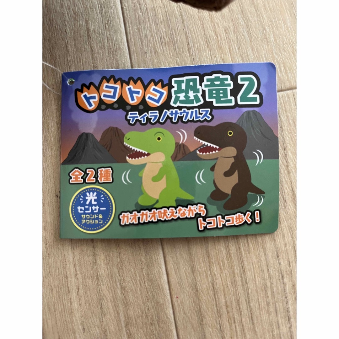 トコトコ恐竜2 エンタメ/ホビーのおもちゃ/ぬいぐるみ(ぬいぐるみ)の商品写真