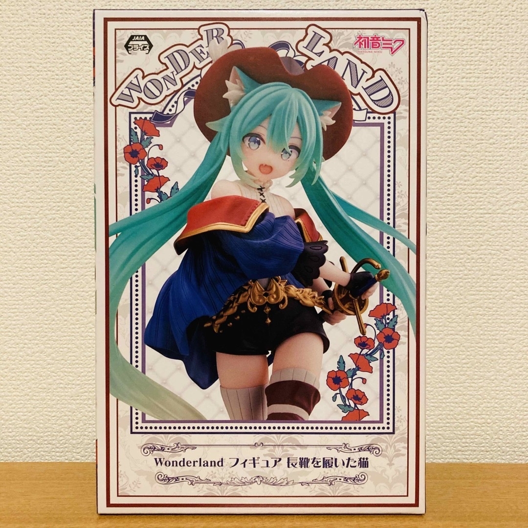 TAITO(タイトー)の初音ミク Wonderland フィギュア 長靴を履いた猫 エンタメ/ホビーのフィギュア(その他)の商品写真