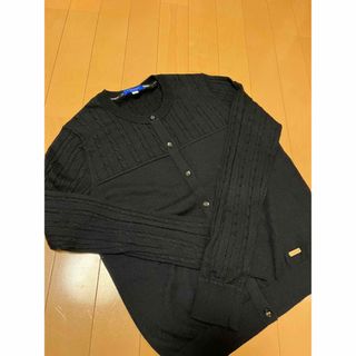 ブルーレーベルクレストブリッジ(BLUE LABEL CRESTBRIDGE)の美品　バーバリークレストブリッジ  カーディガン(カーディガン)