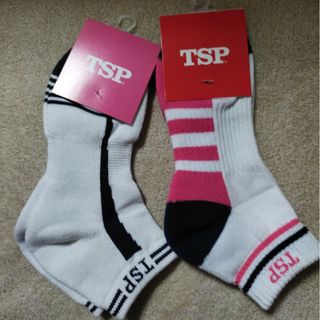 ティーエスピー(TSP)の卓球　ソックス　TSP22〜24㌢(卓球)