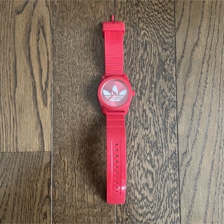アディダス(adidas)のadidas アディダス 腕時計 赤 ADH2655(腕時計(アナログ))