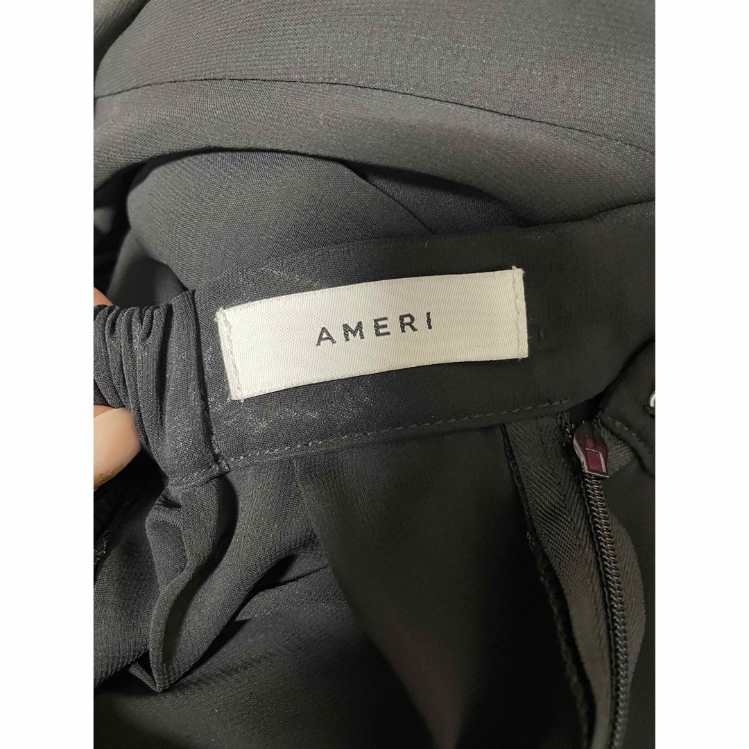 Ameri VINTAGE(アメリヴィンテージ)の【値下げ中】アメリ　シアーアシンメトリースカート レディースのスカート(ロングスカート)の商品写真