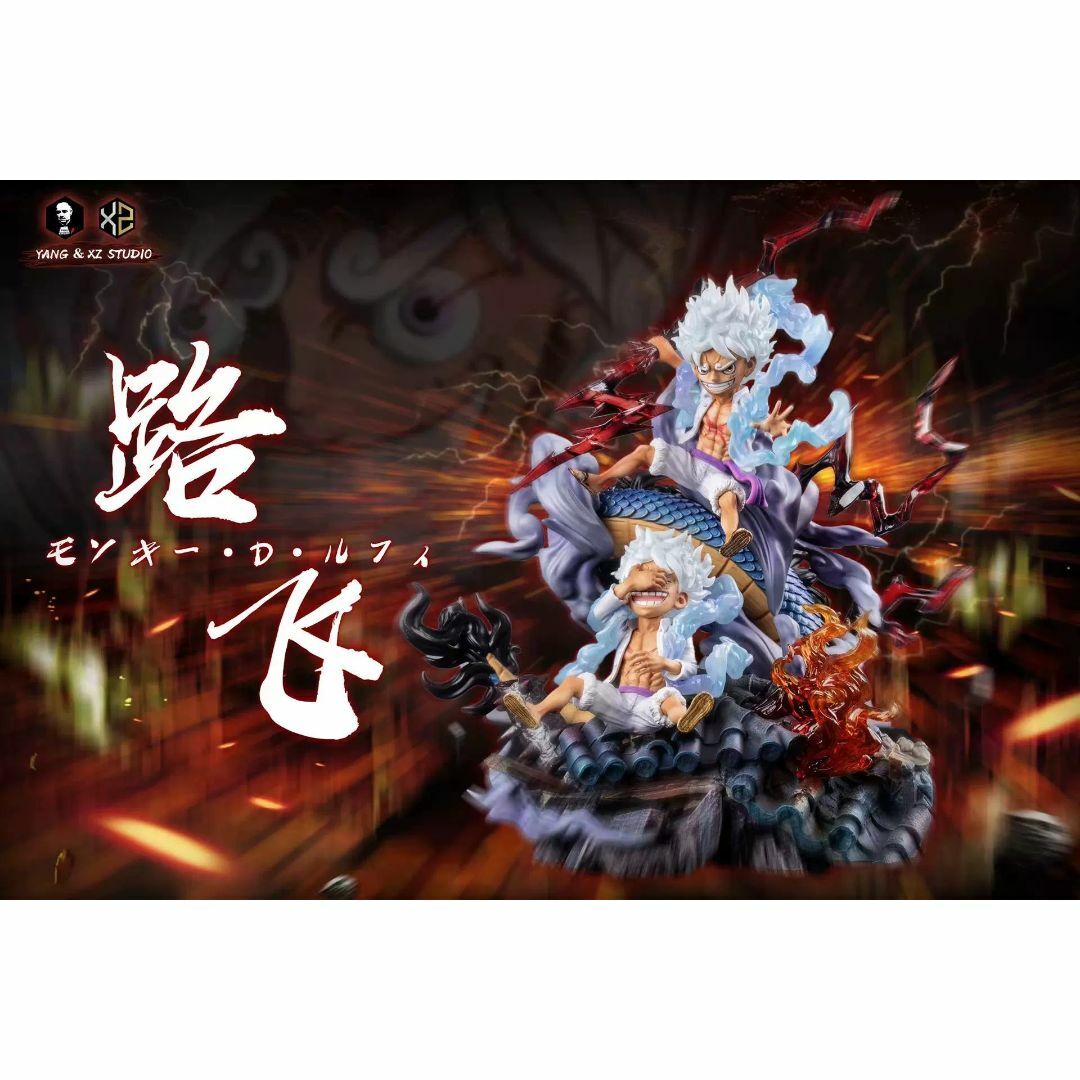 ワンピース ルフィ ギア5 ニカ フィギュア ガレージキット ワーコレ