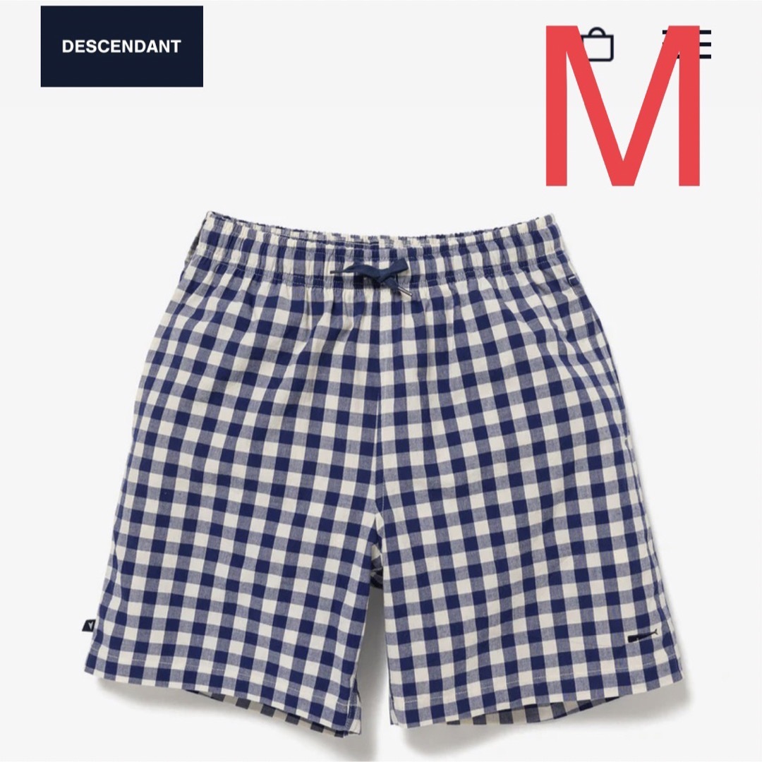 DESCENDANT(ディセンダント)のMサイズ DESCENDANT SHORE GINGHAM SHORTS メンズのパンツ(ショートパンツ)の商品写真