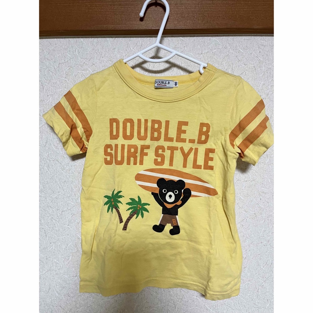 DOUBLE.B(ダブルビー)のミキハウス　ダブルB  tシャツ キッズ/ベビー/マタニティのキッズ服男の子用(90cm~)(Tシャツ/カットソー)の商品写真