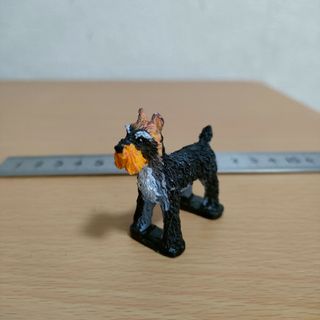 新品 デビフ デビフペット 犬 フィギュア ミニチュアシュナウザー 置物 インテ