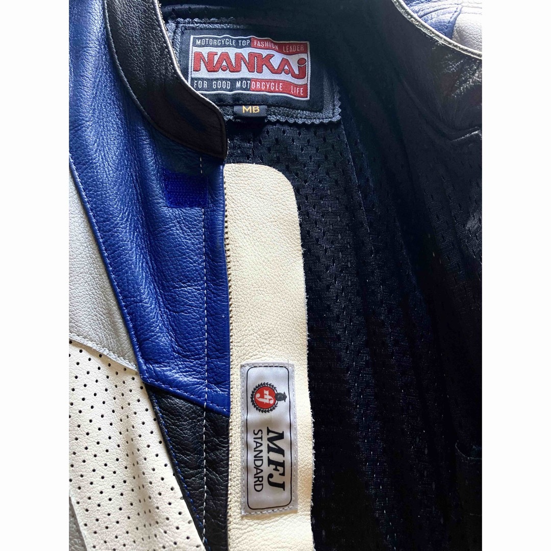 NANKAI ナンカイ MFJ公認 レーシングスーツ 革ツナギ オールインワン NANKAI ナンカイ MFJ公認 レーシングスーツ 革ツナギ オールインワン