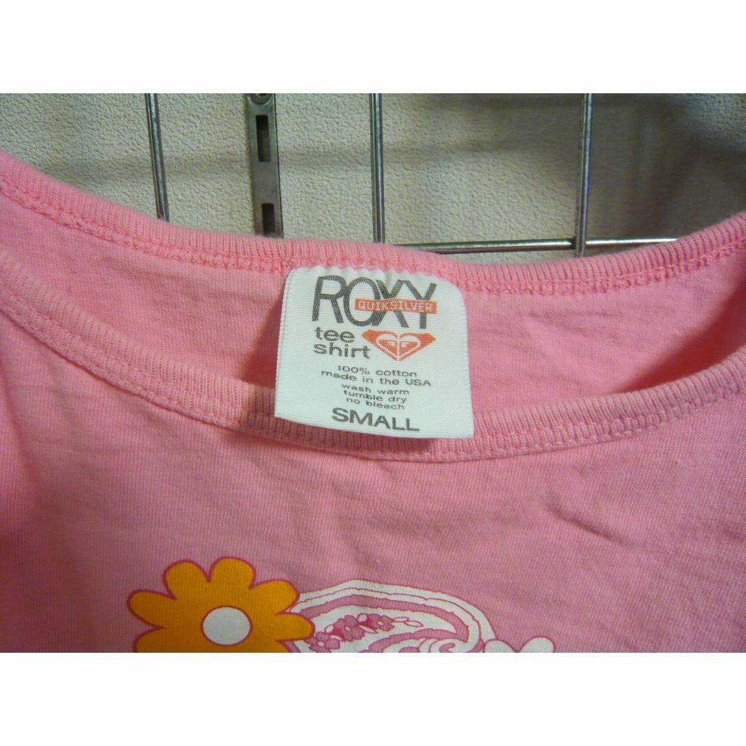 Roxy(ロキシー)のROXY ロキシーキャミソール ピンク　QUIKSILVER キッズ/ベビー/マタニティのキッズ服女の子用(90cm~)(Tシャツ/カットソー)の商品写真