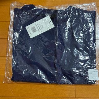 エゴイスト(EGOIST)のEGOIST  メッシュスリーブTOP フリーサイズNAVY(Tシャツ(半袖/袖なし))