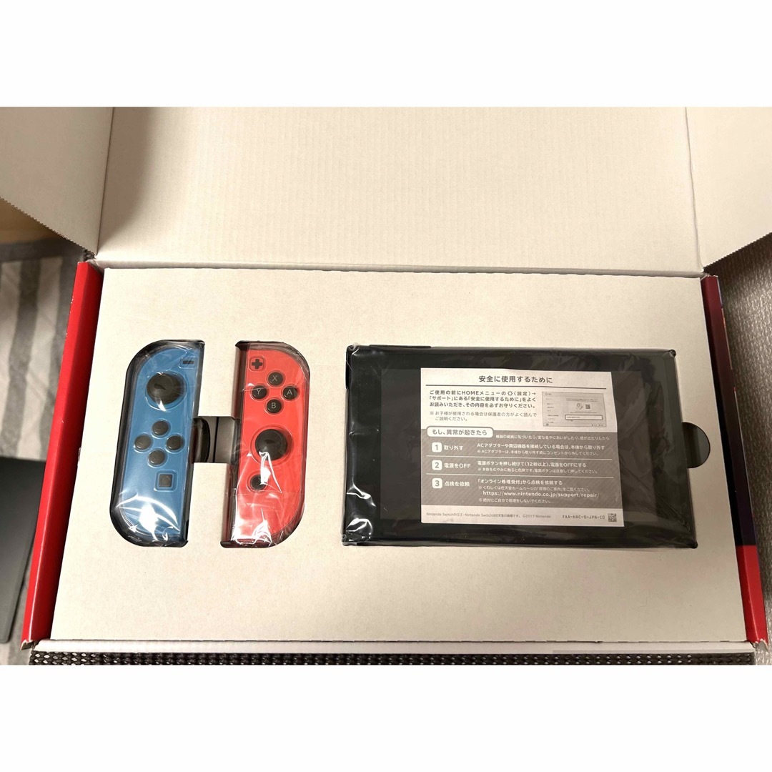 Nintendo Switch JOY-CON(L) ネオンブルー/(R) ネオ 4