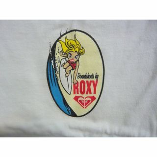 ロキシー(Roxy)のROXY ロキシーキャミソール 白　S　QUIKSILVER(Tシャツ/カットソー)