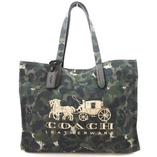 COACH ウエスト トート ウィズ カモ プリント