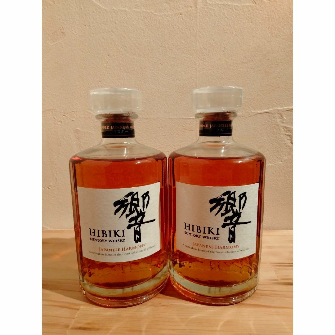 食品/飲料/酒国産ウイスキー　HIBIKI 響 JAPANESE HARMONY  2本セット