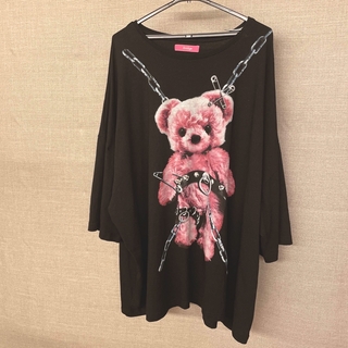 アミリージュ Amilige Tied Bear BIG Tシャツ(Tシャツ/カットソー(七分/長袖))