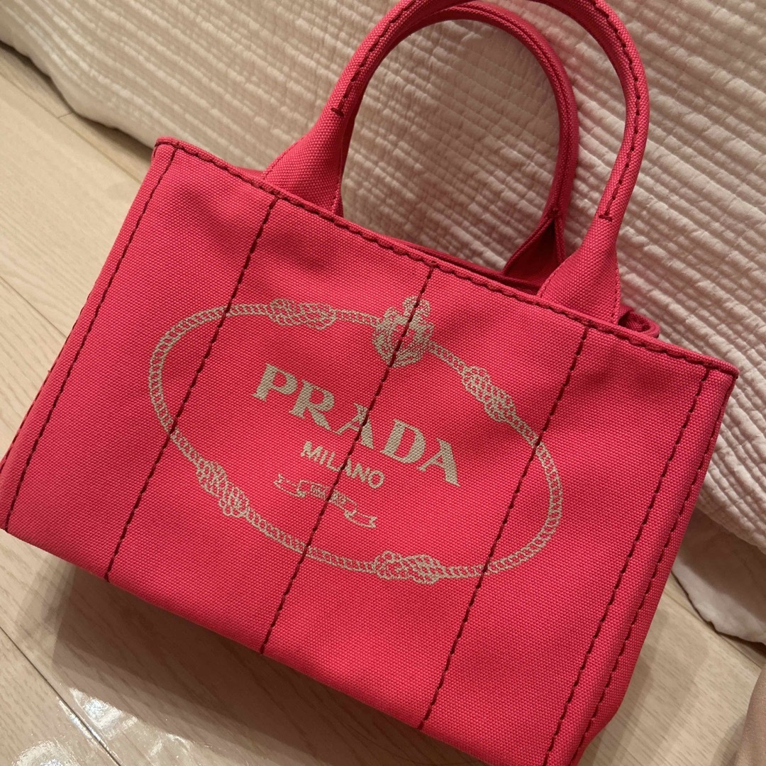 PRADA♡カナパ　トート♡ピンク　正規品