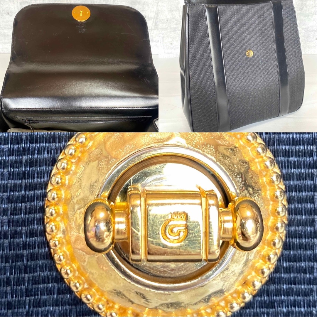 COMTESSE - 【極美品】COMTESSE ホースヘア×レザー 黒 ゴールド金具