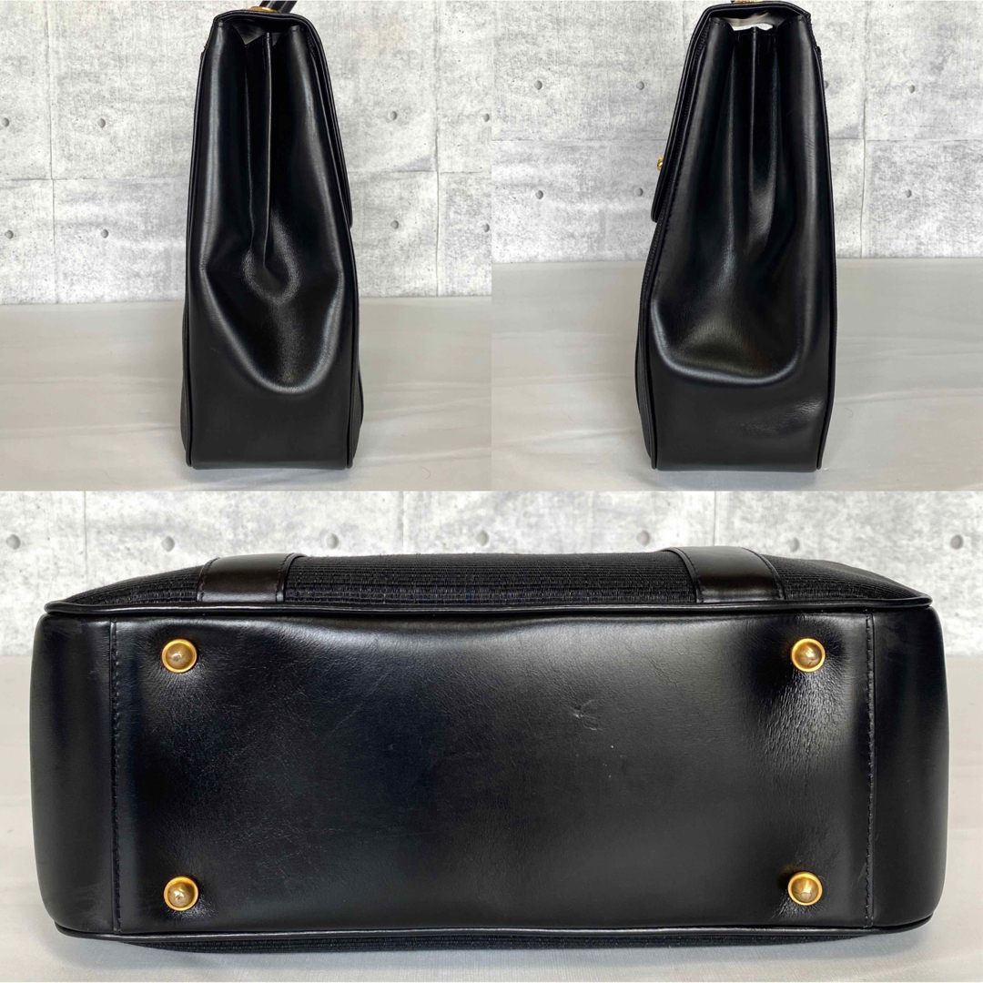 COMTESSE - 【極美品】COMTESSE ホースヘア×レザー 黒 ゴールド金具