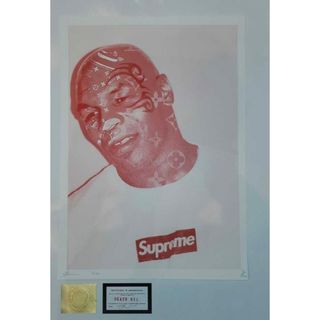 世界限定100枚マイク・タイソン  supreme (絵画/タペストリー)