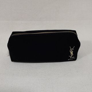 イヴサンローラン(Yves Saint Laurent)の新品 イヴサンローラン ノベルティ ペンケース ベロア ブラック(ポーチ)