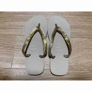 ハワイアナス(havaianas)の新品 　レア　havaianhas　ハワイアナス　ビーチサンダル(ビーチサンダル)