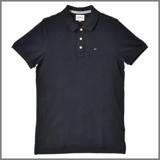 トミーヒルフィガー(TOMMY HILFIGER)のTJM ORIGINAL FINE PIQUE POLO トミーブラック XL(ポロシャツ)