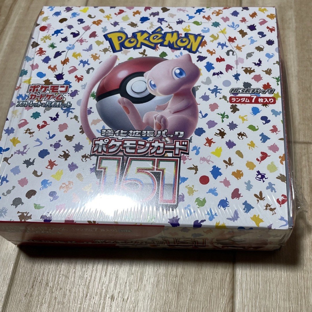 ポケモンカード151 2BOX シュリンクあり1 シュリンクなし1 ポケモンカード151 2BOX シュリンクあり1 シュリンクなし1