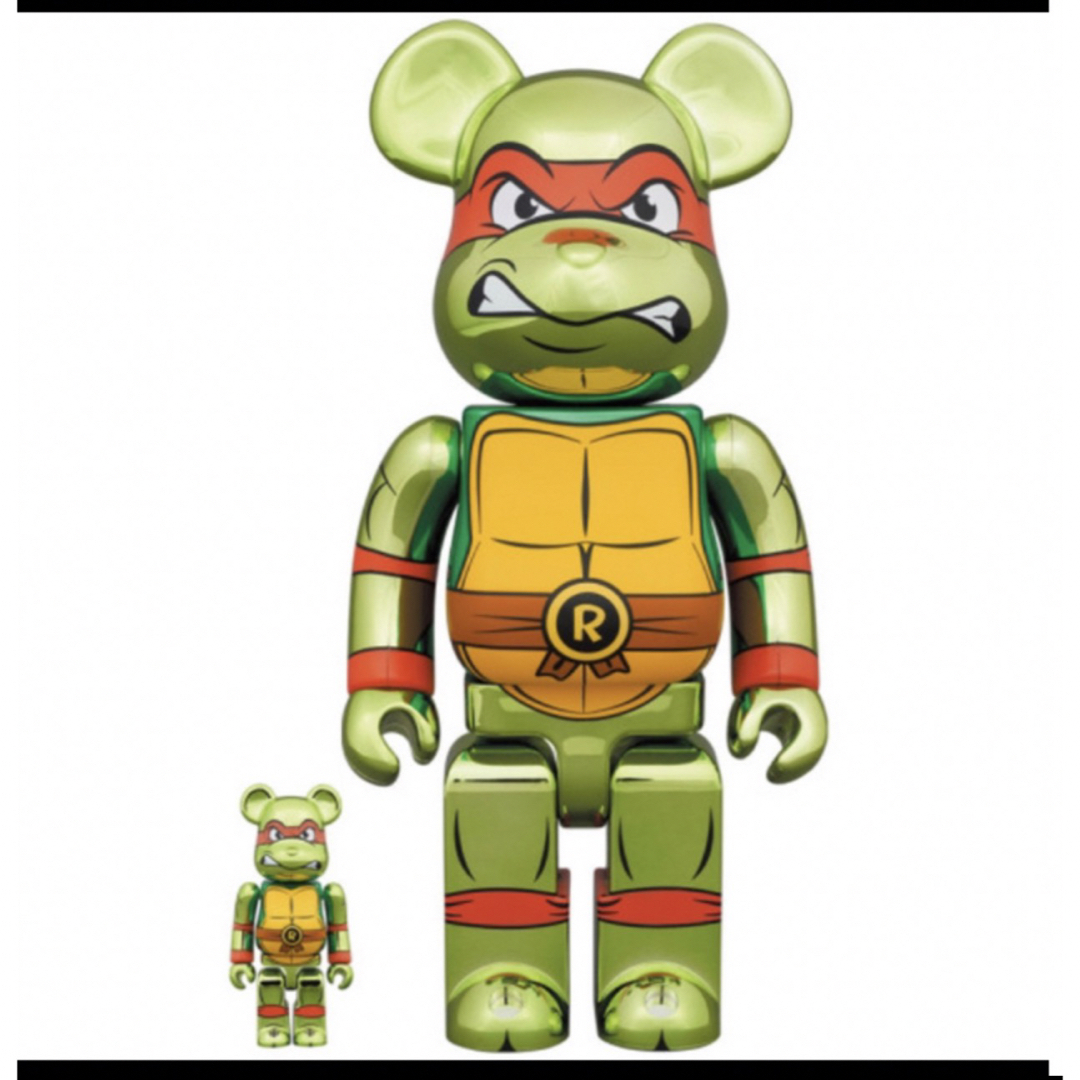 BE@RBRICK RAPHAEL CHROME Ver. 100％ & 400