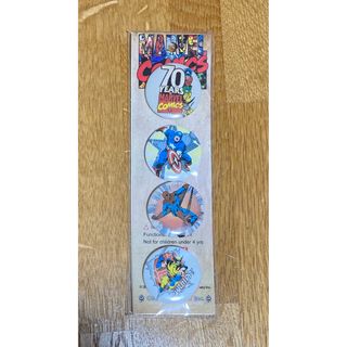 マーベル(MARVEL)のMarvel（マーベル）：70周年記念レトロ缶バッジセット/32mm(アメコミ)