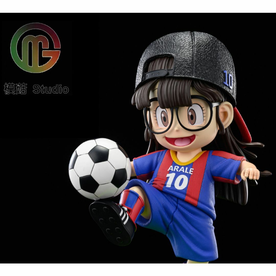 Dr.スランプ アラレちゃん サッカー ガレージキット 塗装済み フィギュア エンタメ/ホビーのフィギュア(アニメ/ゲーム)の商品写真