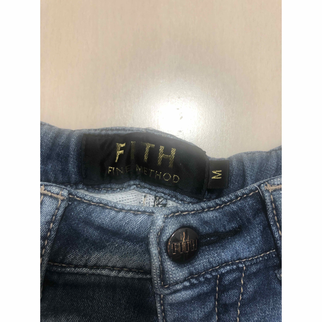 FITH(フィス)のデニム　Mサイズ キッズ/ベビー/マタニティのキッズ服男の子用(90cm~)(パンツ/スパッツ)の商品写真