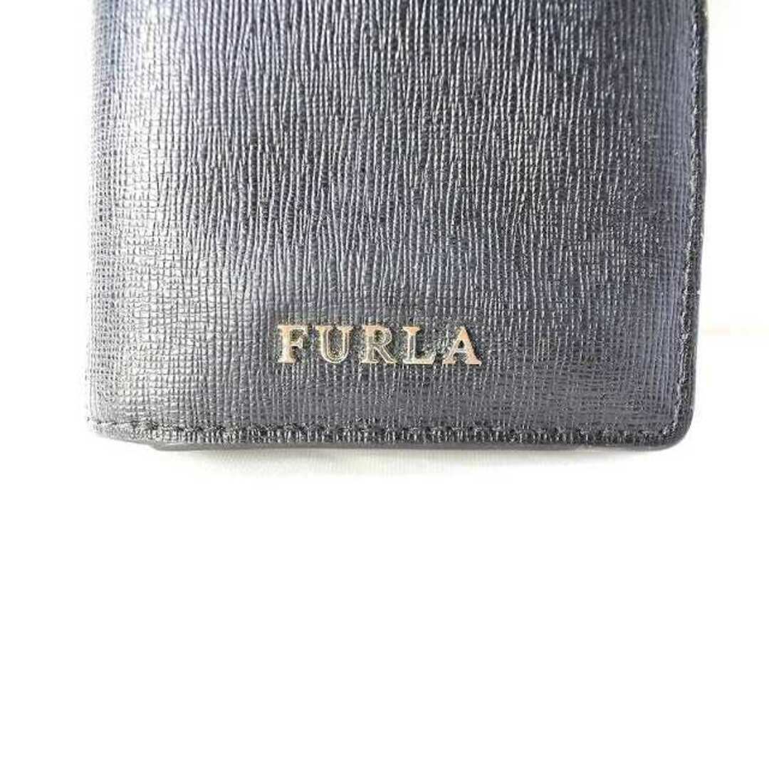 新品フルラ FURLA BABYLON バビロン 2つ折り財布 NERO 黒