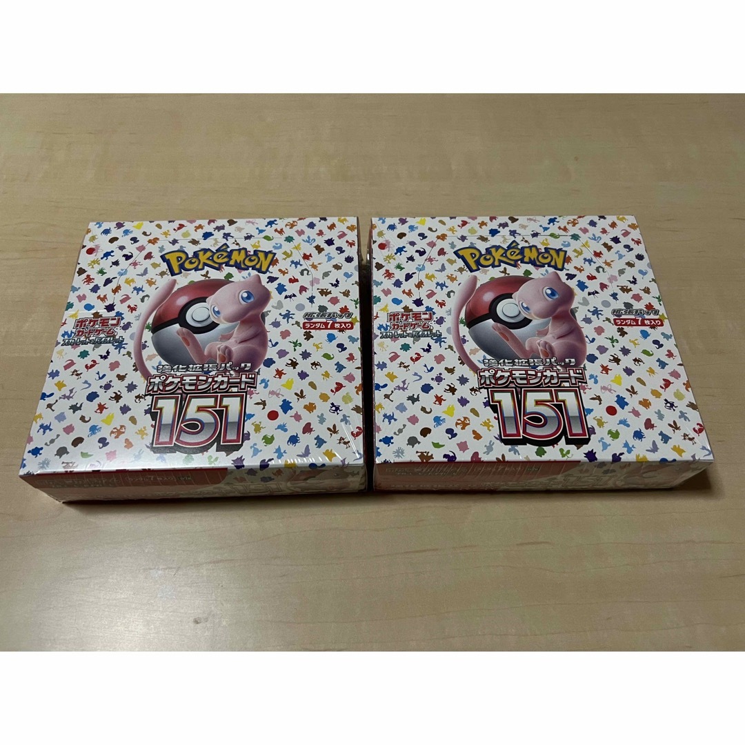 ポケモン - ポケモンカード 151 シュリンク付き 2BOX セットの