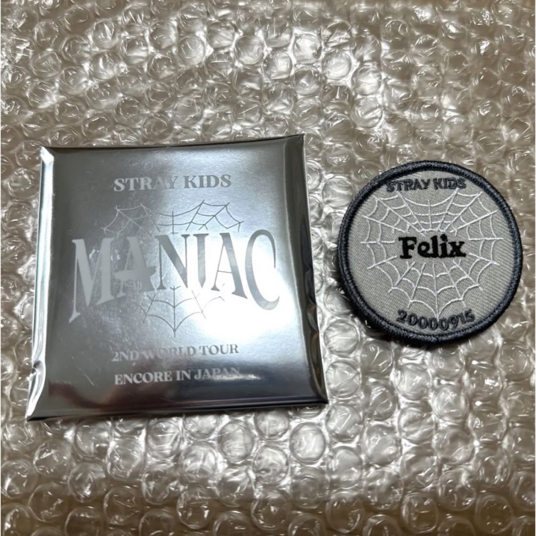 Stray Kids(ストレイキッズ)のstraykids ランダムワッペンネームバッチ Felix エンタメ/ホビーのタレントグッズ(アイドルグッズ)の商品写真