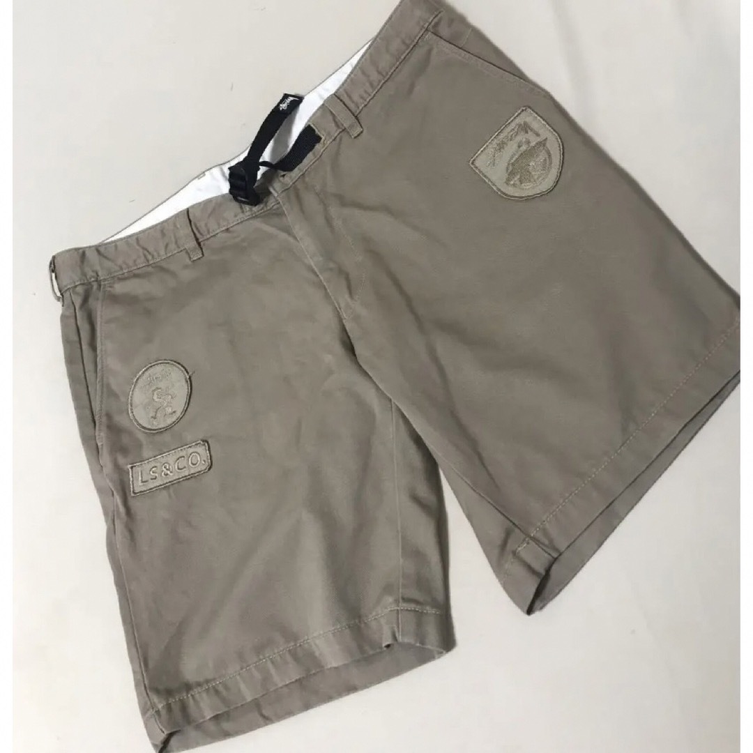 ◎ ステューシー & リーバイスW ネーム ! コラボ限定商品 チノハーフパンツ
