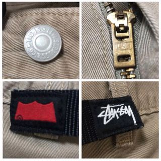 ◎ ステューシー & リーバイスW ネーム ! コラボ限定商品 チノハーフパンツ