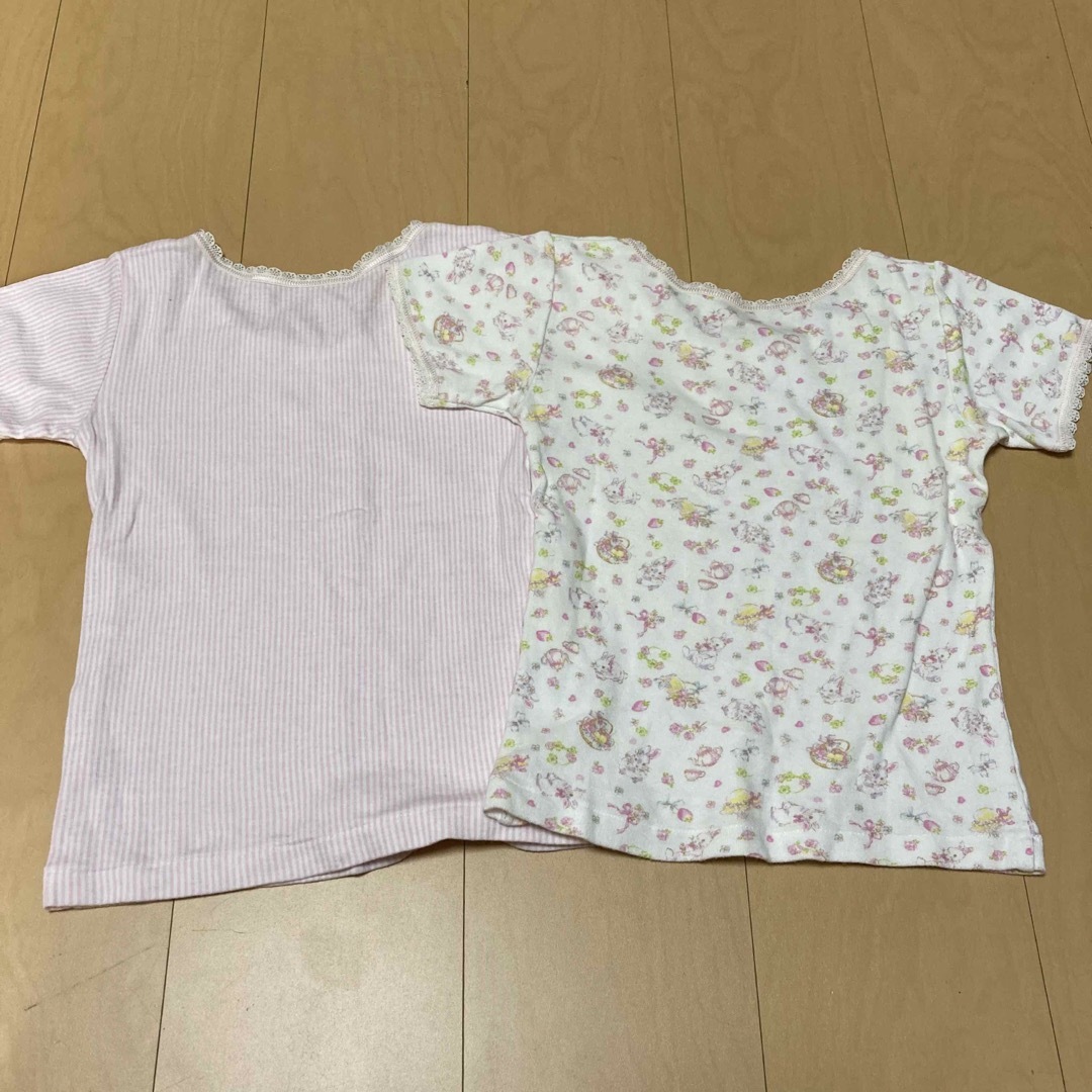 motherways(マザウェイズ)の【専用】A806 マザウェィズ　肌着　半袖　女の子　120 キッズ/ベビー/マタニティのキッズ服女の子用(90cm~)(下着)の商品写真