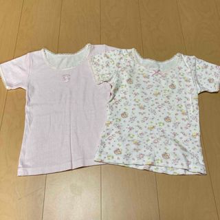 マザウェイズ(motherways)の【専用】A806 マザウェィズ　肌着　半袖　女の子　120(下着)