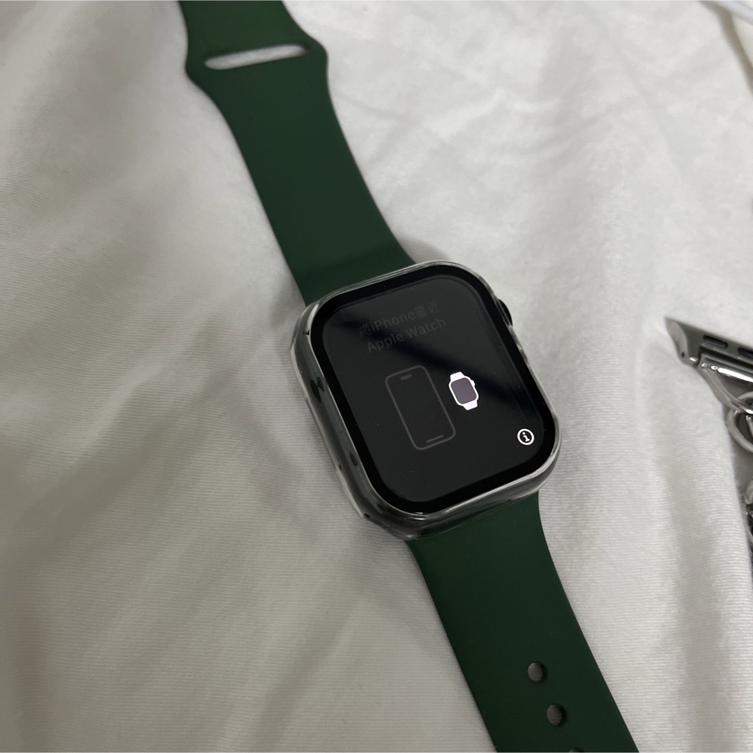 Apple Watch series7 グリーン 41mmメンズ