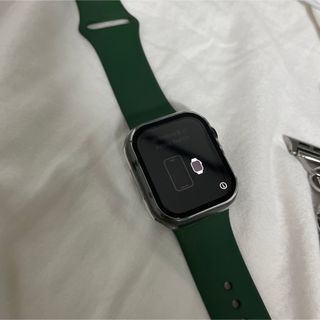 アップルウォッチ(Apple Watch)のApple Watch series7 グリーン 41mm(腕時計(デジタル))