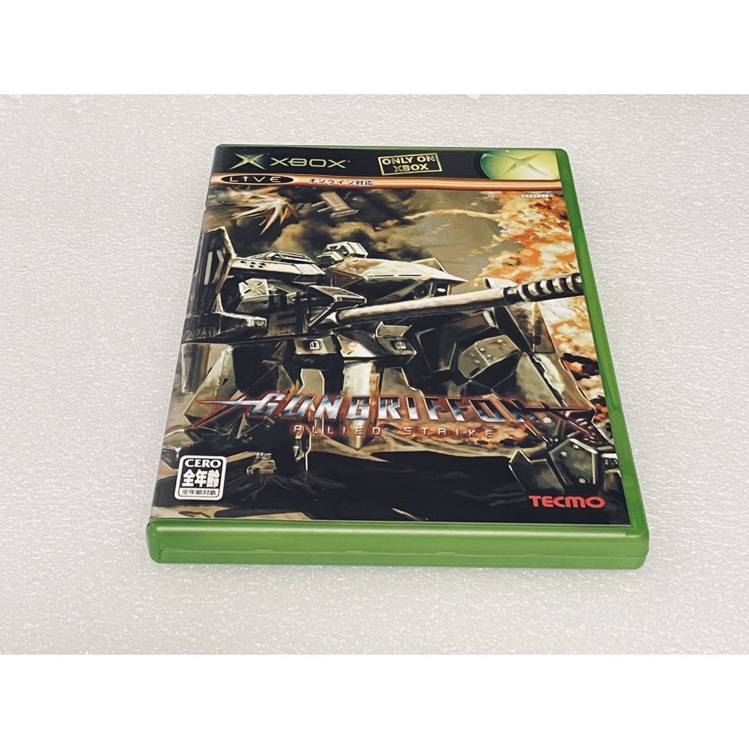 Xbox(エックスボックス)のGUNGRIFFON ALLIED STRIKE / ガングリフォン [XB] エンタメ/ホビーのゲームソフト/ゲーム機本体(家庭用ゲームソフト)の商品写真