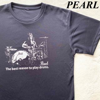 パール(pearl)の【Pearl】パール music Tシャツ[L相当] /ブラック/企業Tシャツ(Tシャツ/カットソー(半袖/袖なし))