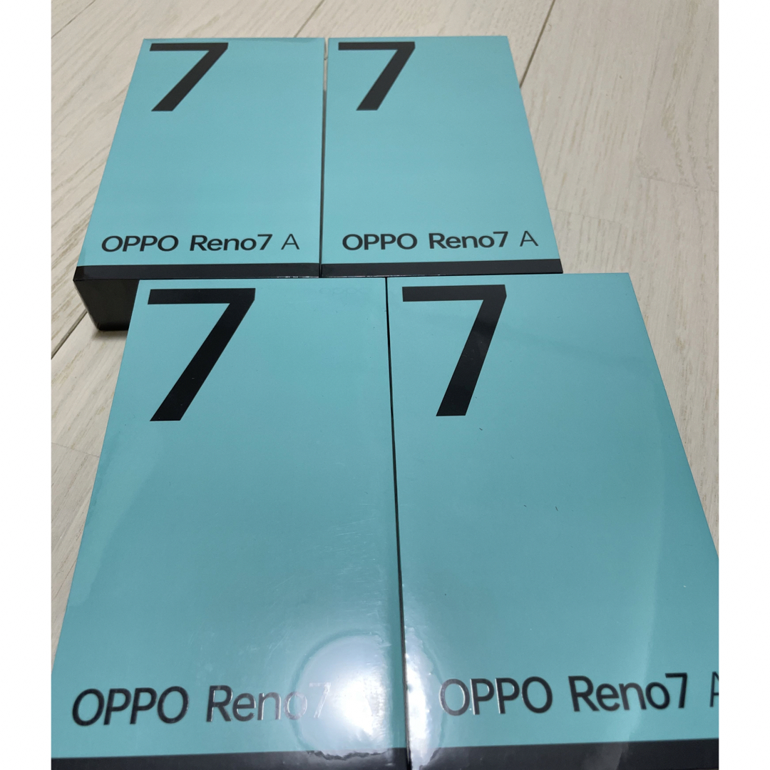 【新品未開封】OPPO Reno7 A ドリームブルー 2台ブラック2台
