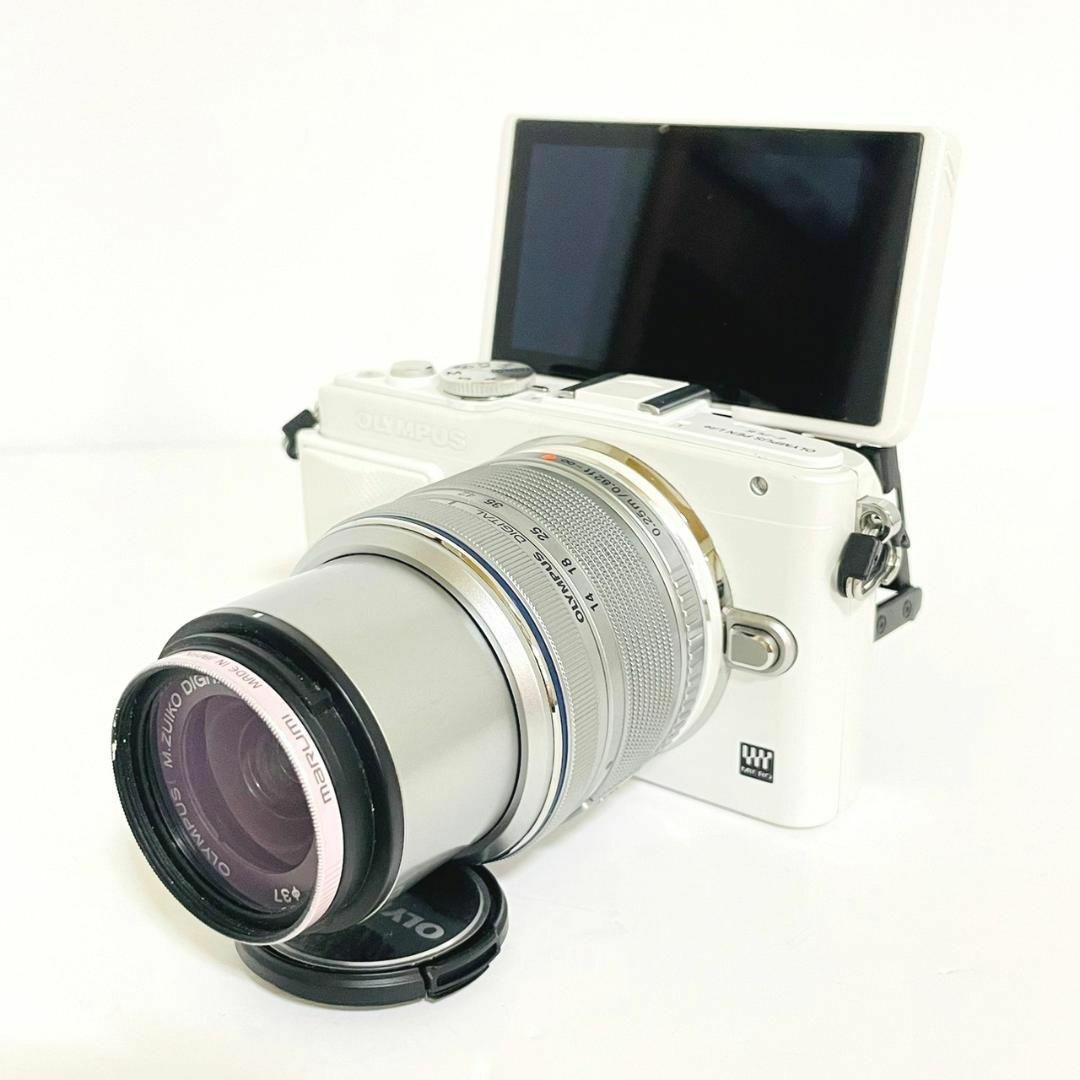 動作品 OLYMPUS PEN E-PL6 ダブルレンズ ミラーレス一眼カメラ