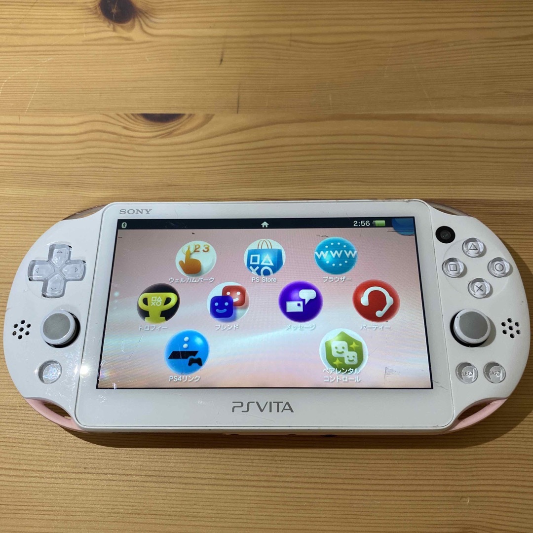 PlayStation®Vita PCH-2000ライトピンク/ホワイトジャンク